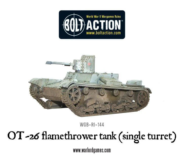 OT-26 flamethrower tank (single turret) (Pack)