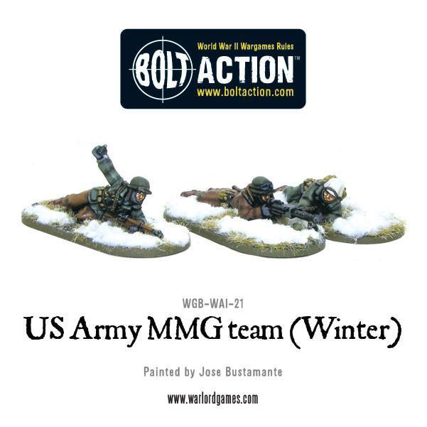 US Army MMG team (Winter) - Prone (Blister)