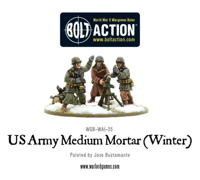 US Army Medium Mortar (Winter) (Blister)