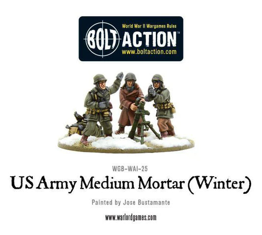 US Army Medium Mortar (Winter) (Blister)