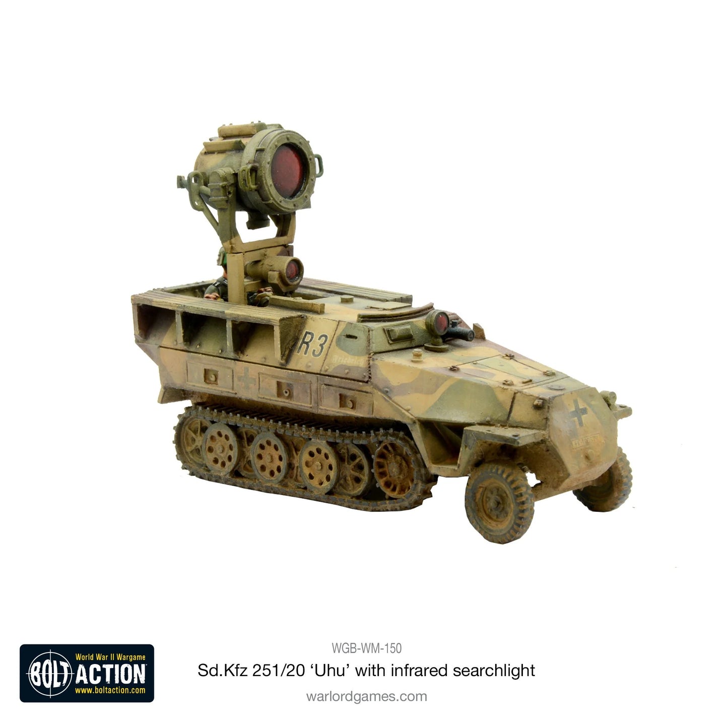 Sd.Kfz 251/20 Uhu with infra-red searchlight (Pack)