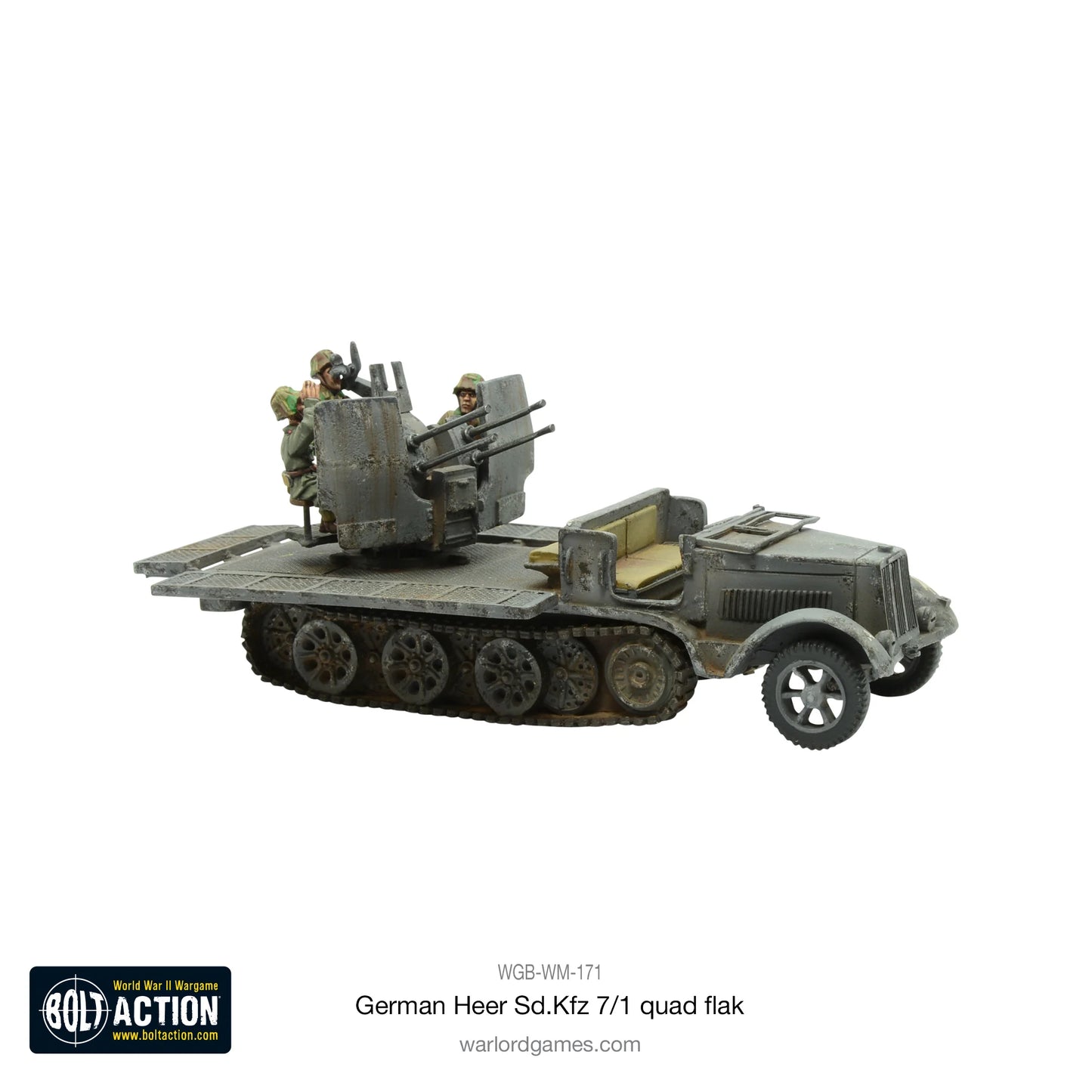 German Heer Sd.Kfz 7/1 quad FlaK (Bundle Pack)