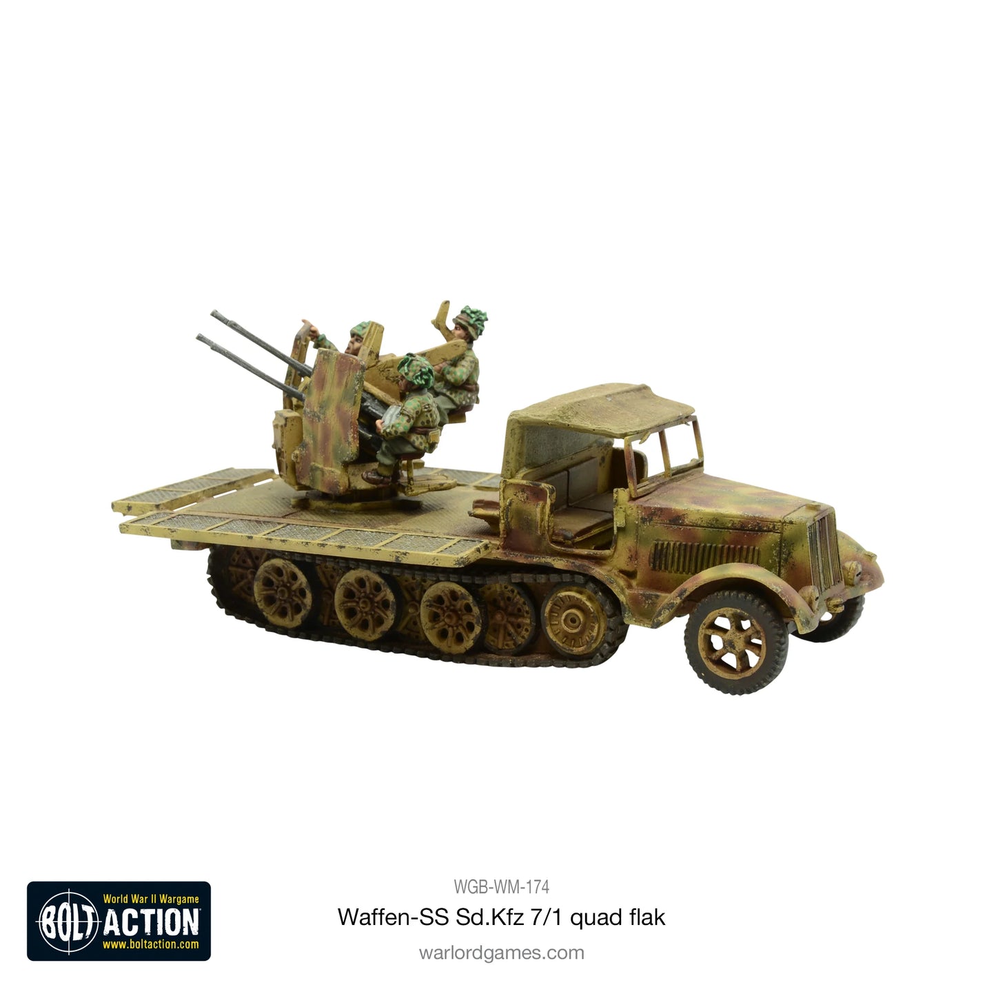 Waffen-SS Sd.Kfz 7/1 quad FlaK (Bundle Pack)