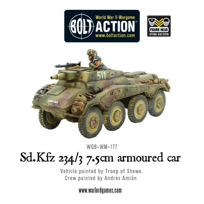 Sd.Kfz 234/3 7.5cm armoured car (Pack)