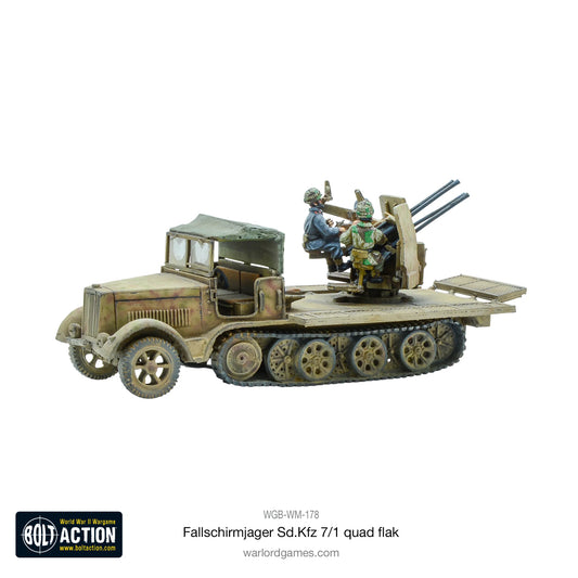 Fallschirmjager Sd.Kfz 7/1 quad Flak (Bundle Pack)