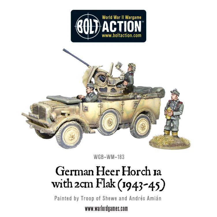 Horch 1a with 2cm Flak (Heer 1943-45) (Bundle Pack)