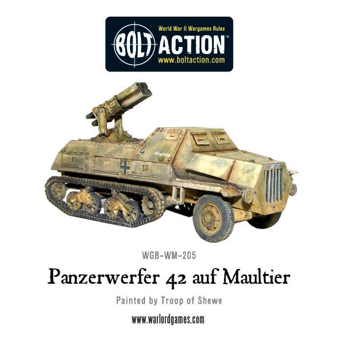 Panzerwerfer 42 auf Maultier (Pack)