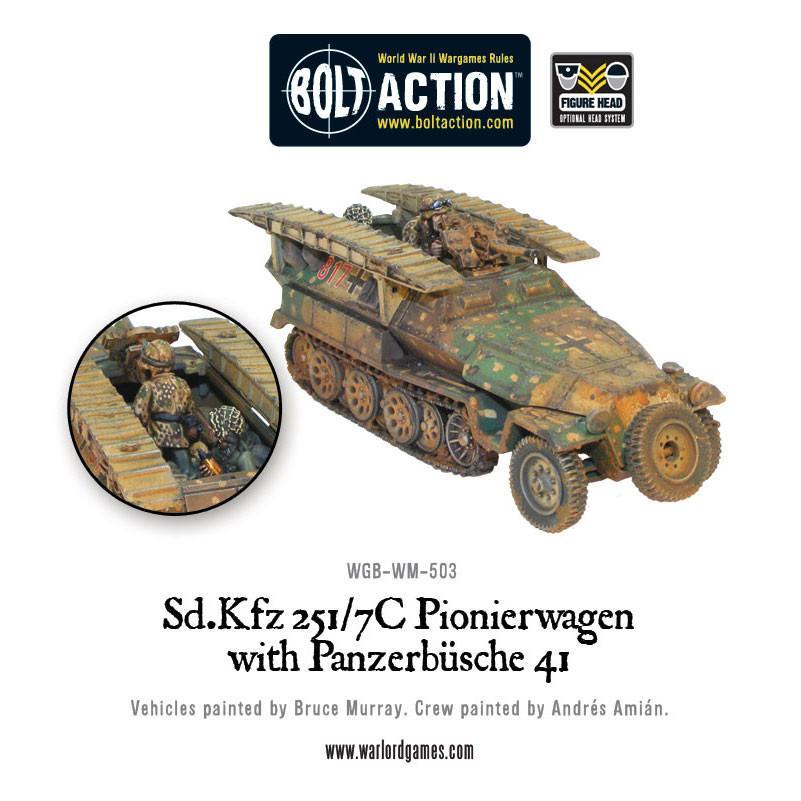 Sd.Kfz 251/7C Pionierwagen with panzerbuchse 41 (Pack)