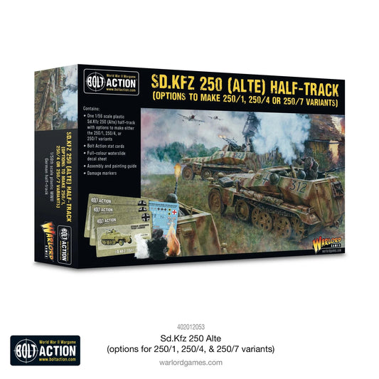 Sd.Kfz 250 Alte (Options for 250/1, 250/4 & 250/7) (Box)