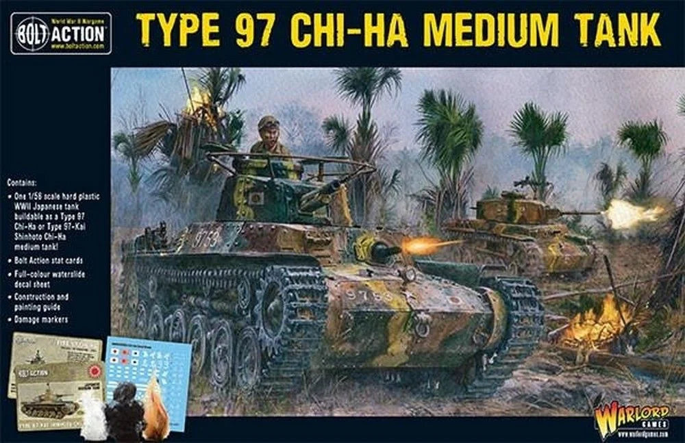 Type 97 Chi-Ha Japanese Tank (Large Box)