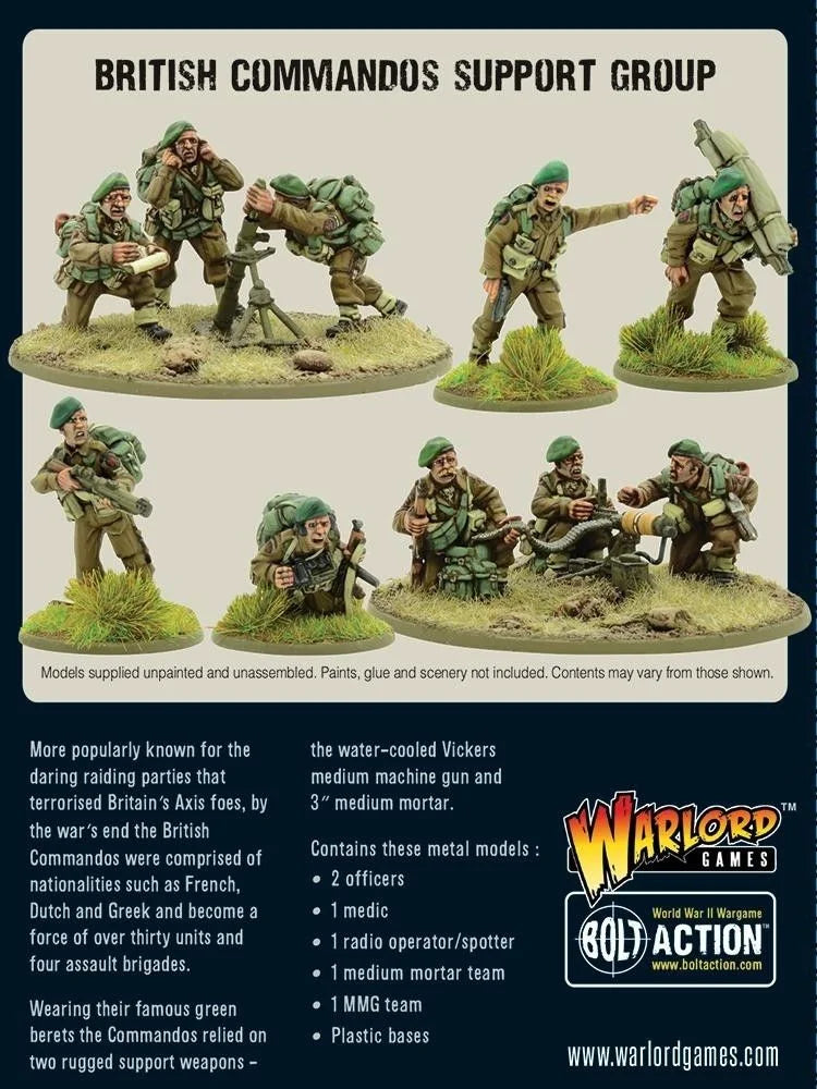 Commandos Support Group (Small Box)