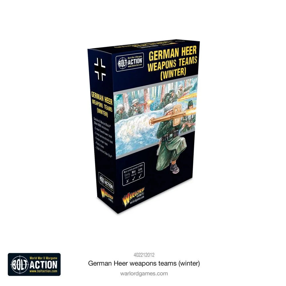 Heer (Winter) Weapons Teams (Extra Small Box)