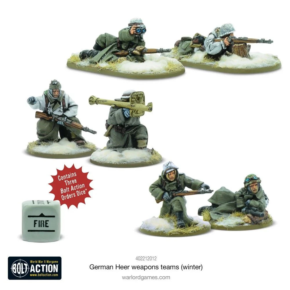 Heer (Winter) Weapons Teams (Extra Small Box)