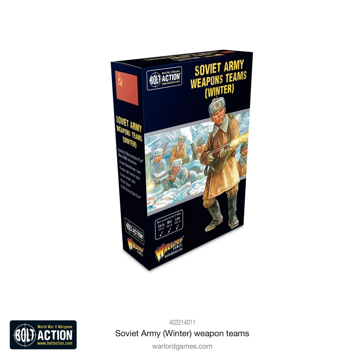Soviet Army (Winter) Weapons Teams (Small Box)
