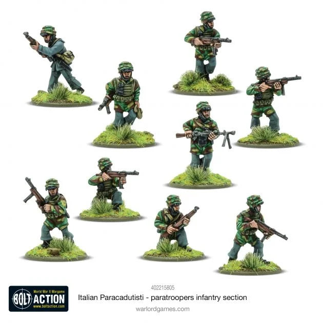 Paracadutisti Paratrooper Infantry Section (Box)