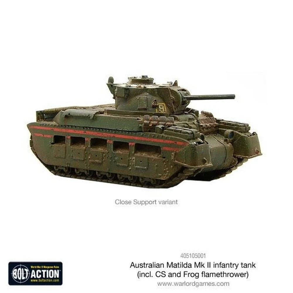 Australian Matilda II Infantry Tank (Small Box)