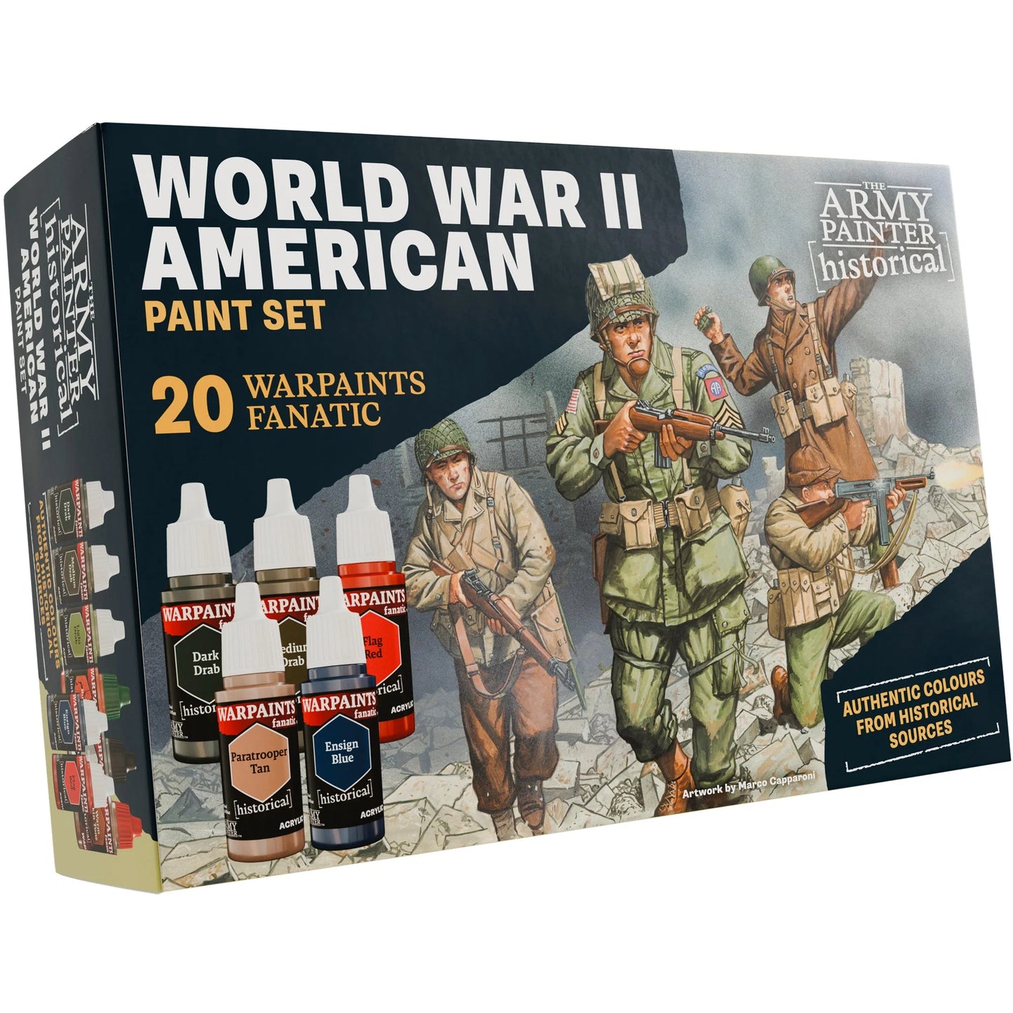 Army Painter - Warpaints Historical - WWII American Paint Set (Pre-Order ETA May TBC)