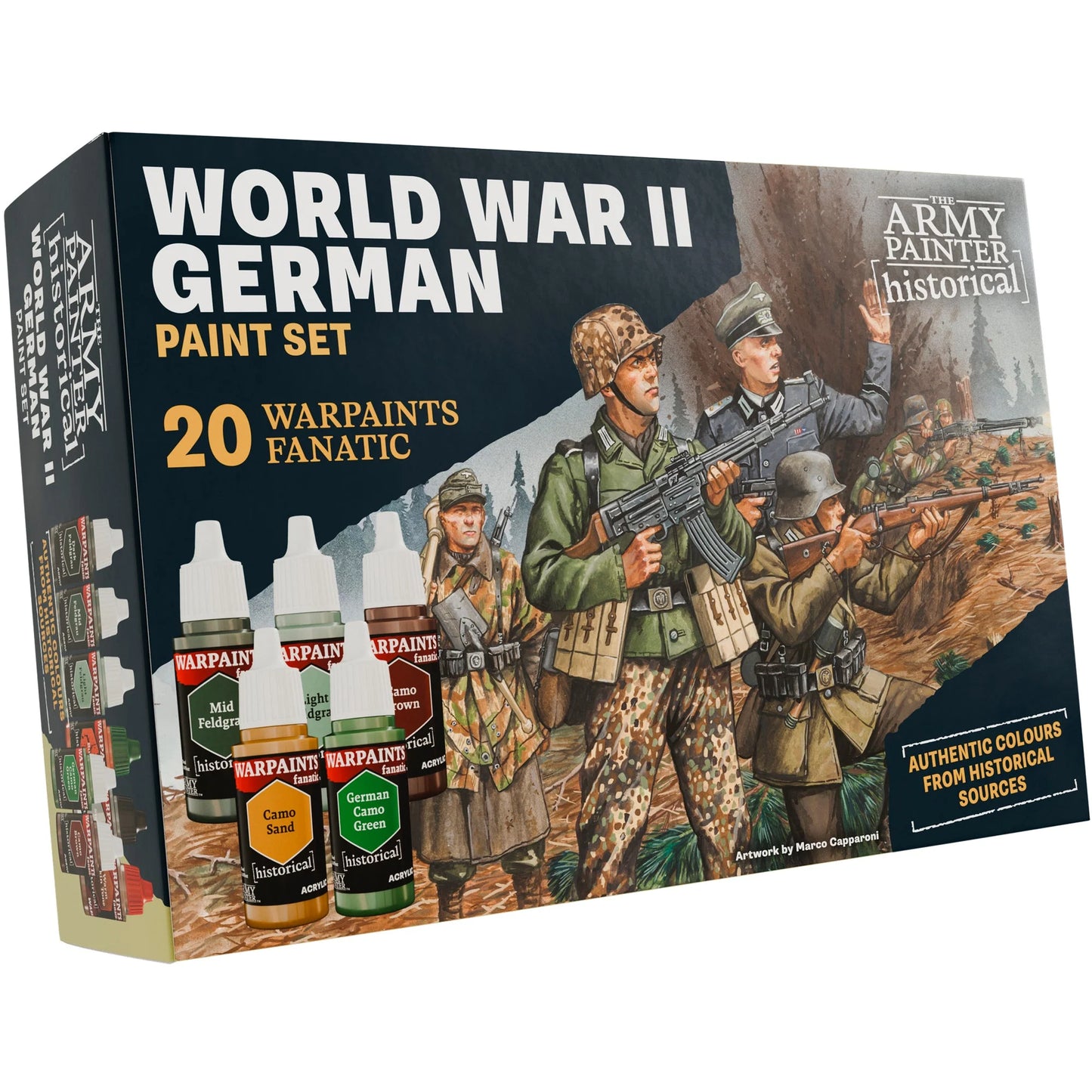 Army Painter - Warpaints Historical - WWII German Paint Set (Pre-Order ETA May TBC)