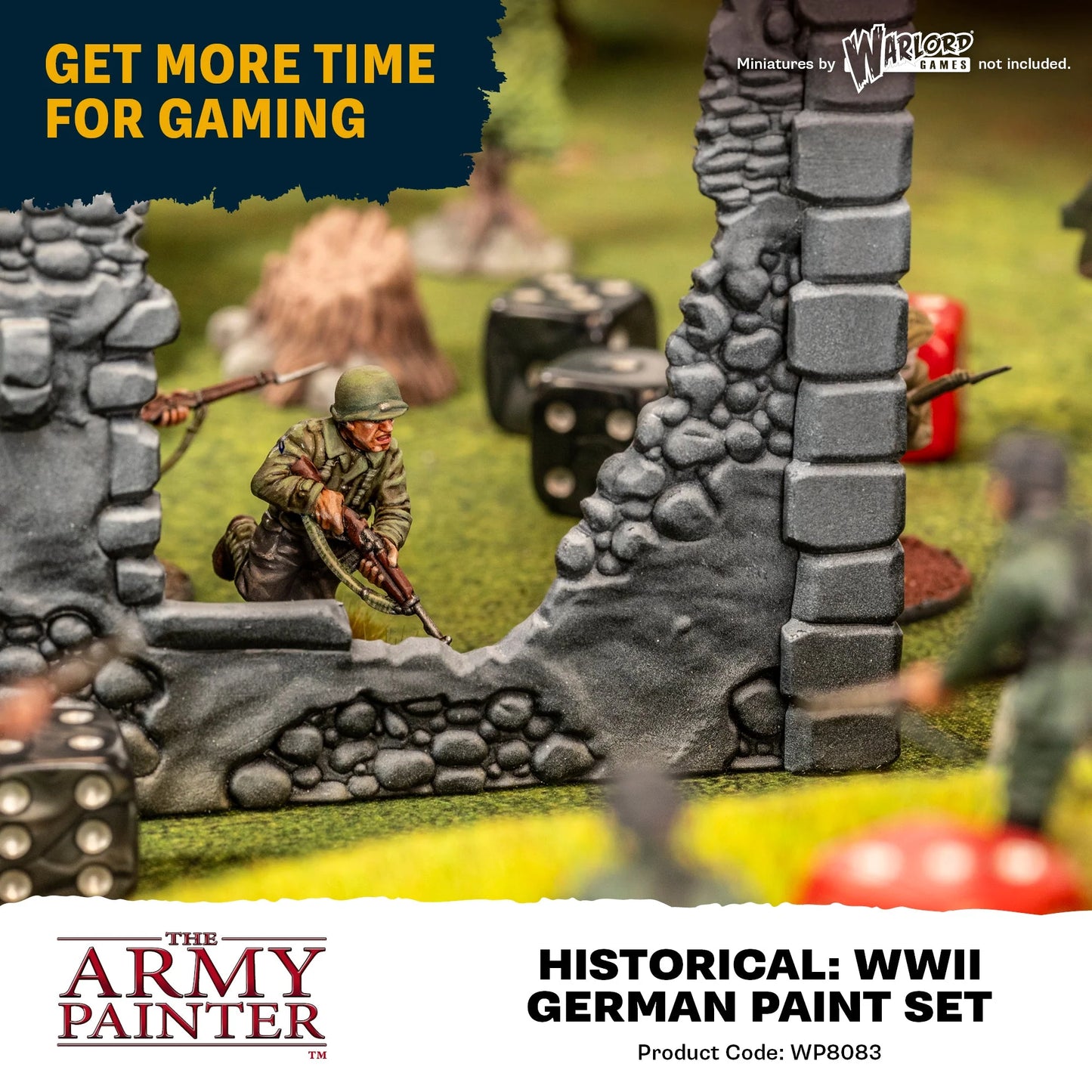 Army Painter - Warpaints Historical - WWII German Paint Set (Pre-Order ETA May TBC)