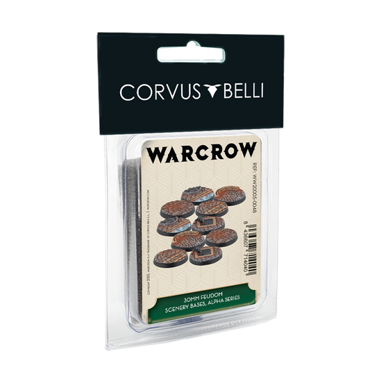 30mm Feudom Scenery Bases, Alpha Series