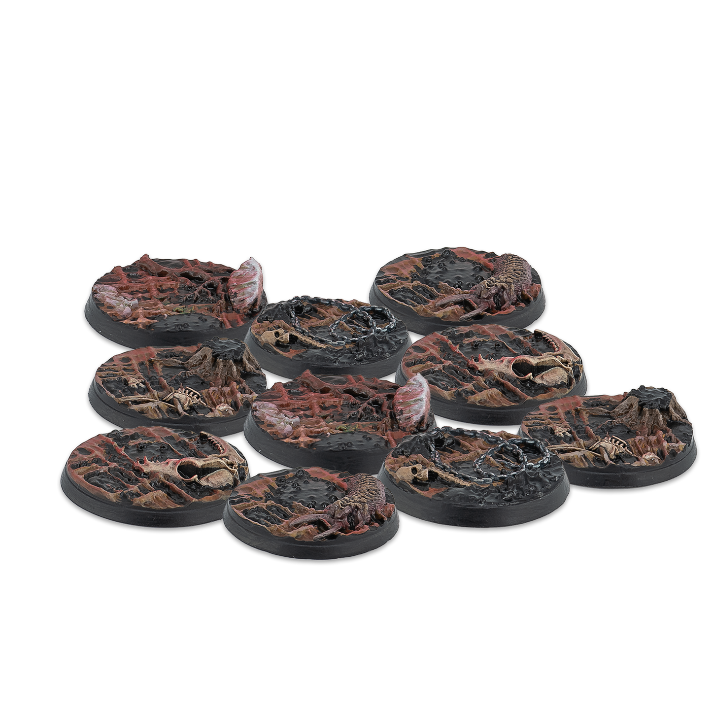 30mm Scions of Yaldabaoth Scenery Bases, Alpha Series (Pre-Order 26/9/25)