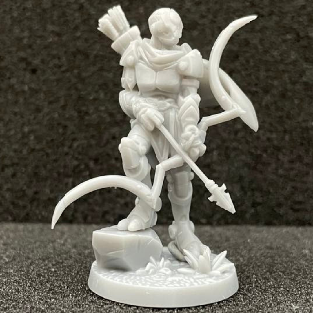 Warforged Ranger Male D&D Miniature