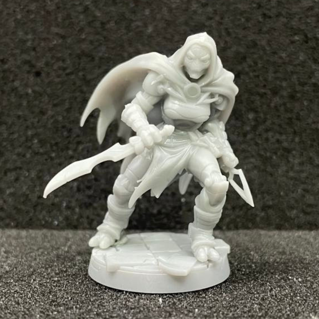 Warforged Rogue Female D&D Miniature