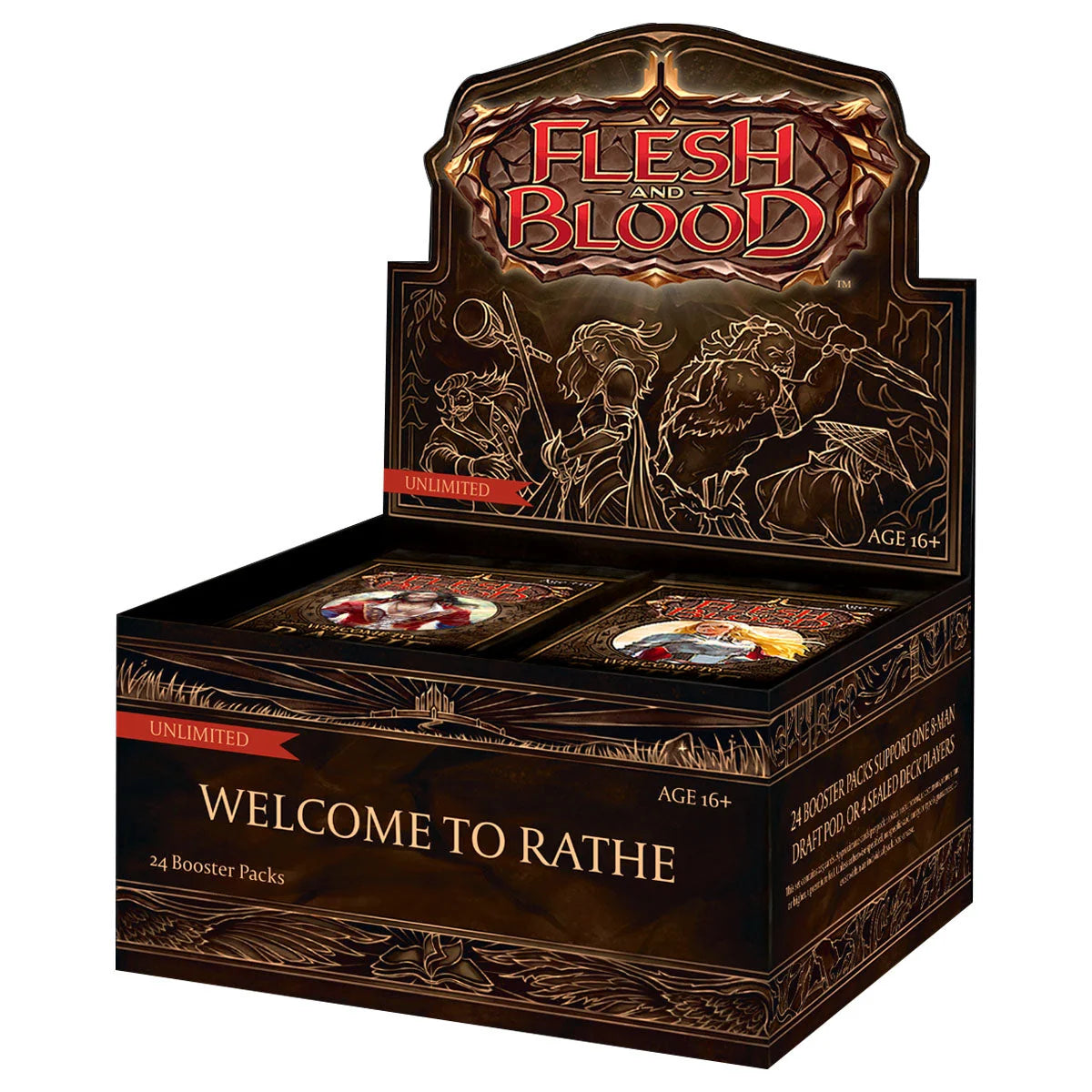Welcome To Rathe UNLIMITED Booster Box Flesh And Blood