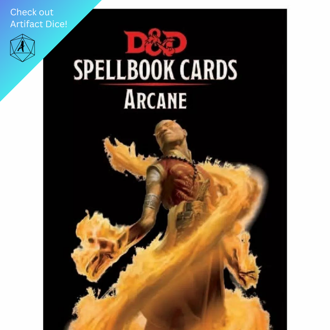 D&D Spellbook Cards: Arcane