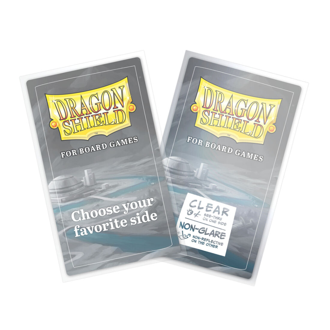 Dragon Shield: Board Game Sleeves – Clear Non-Glare – Tarot