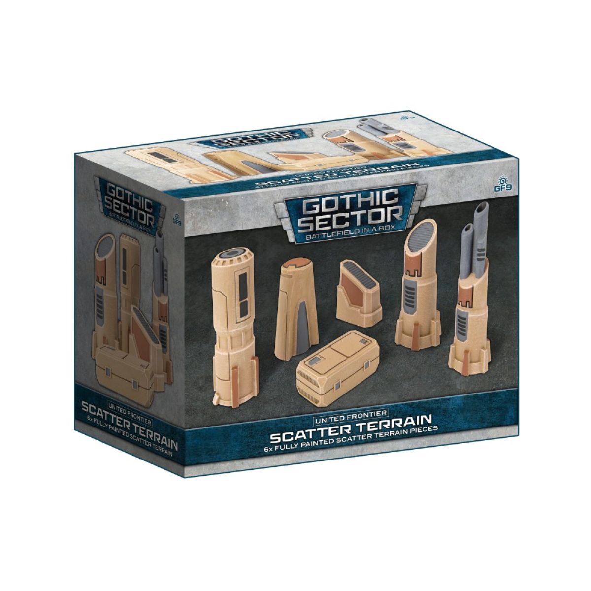 Battlefield in a Box: Gothic Sector - United Frontier: Scatter Terrain