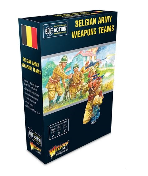 Belgian Army Weapons Teams