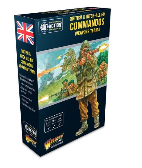 British & Inter-Allied Commandos Weapons Teams (Extra Small Box)