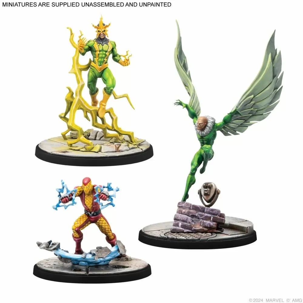 Electro & Sandman & Shocker & Vulture (Pre-Order 17/5/24)