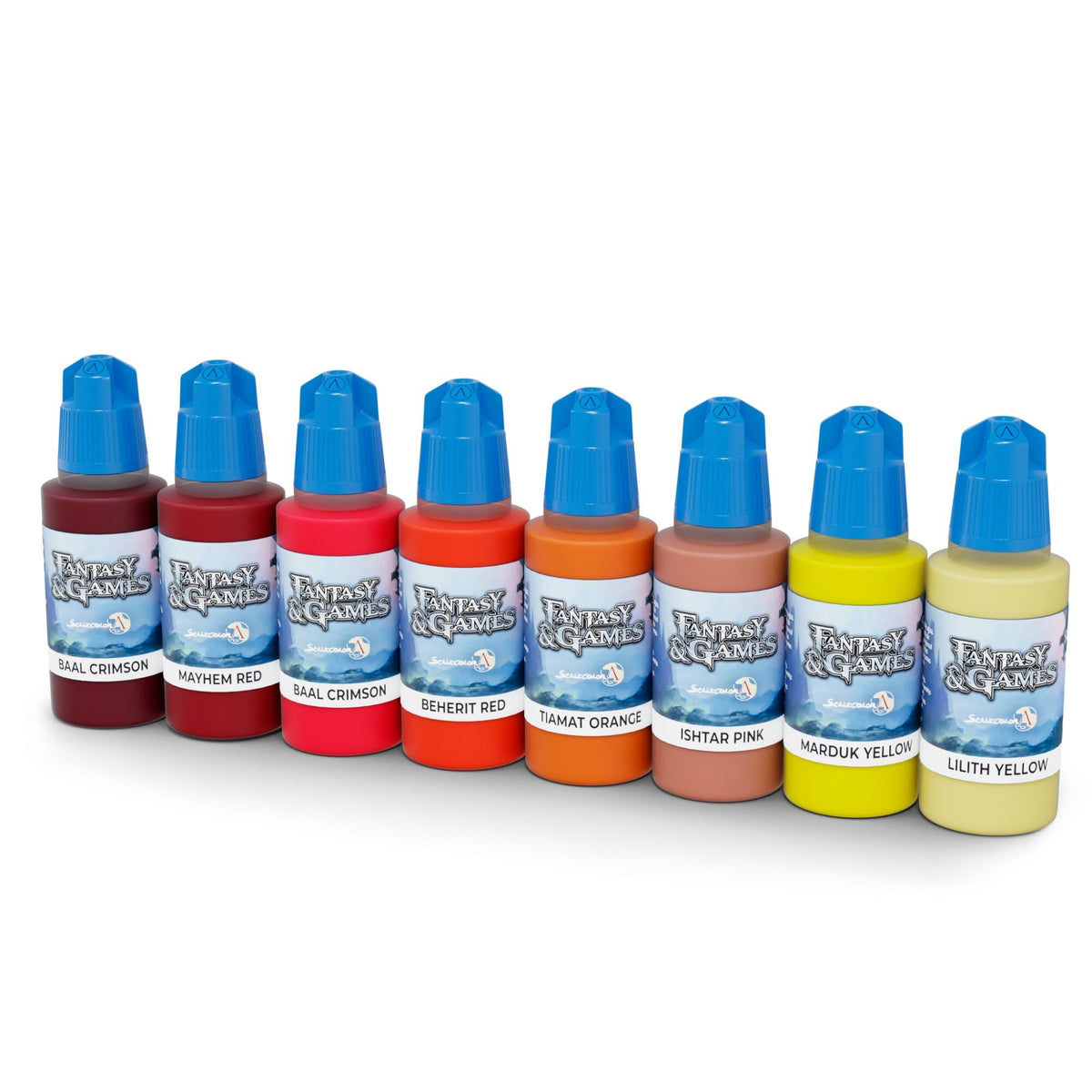 Creatures From Hell Paint Set: Fantasy Colours 17mL acrylic (runout sale)