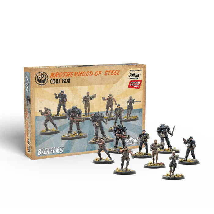 Fallout: Miniatures - Brotherhood of Steel Core Set (Plastic) (Pre-Order)