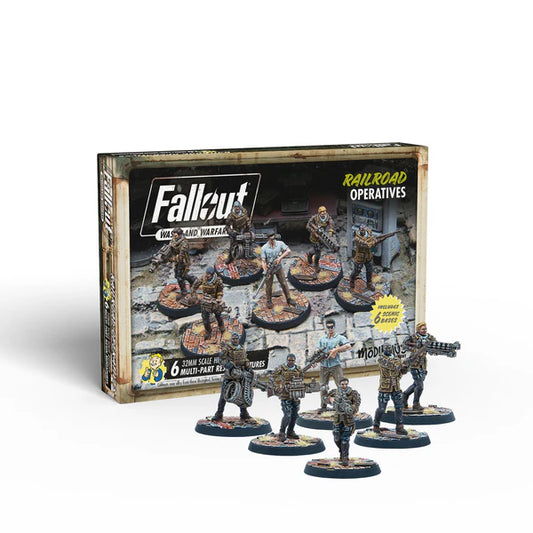 Fallout Wasteland Warfare - Railroad: Operatives