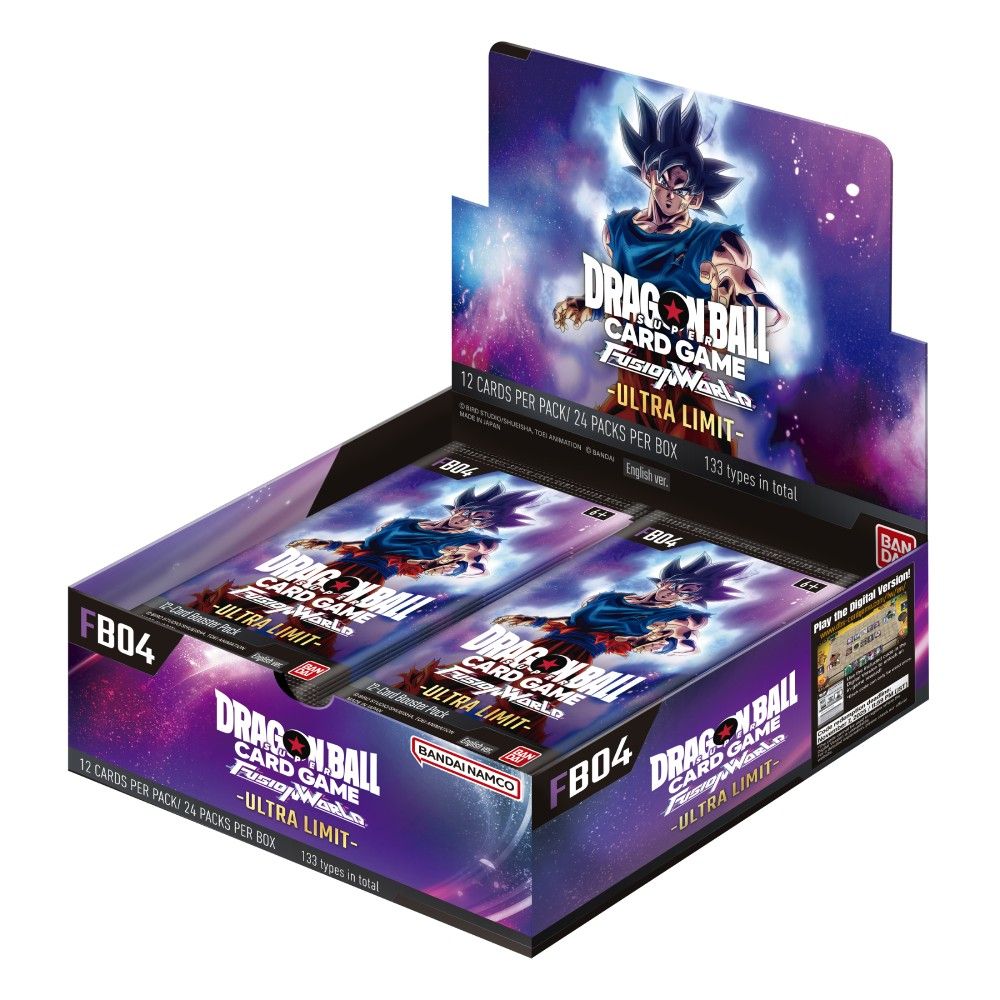 dragon ball super card game display Dragon Ball Super Card Game: Fusion World ULTRA LIMIT Booster Display – The Combat Company