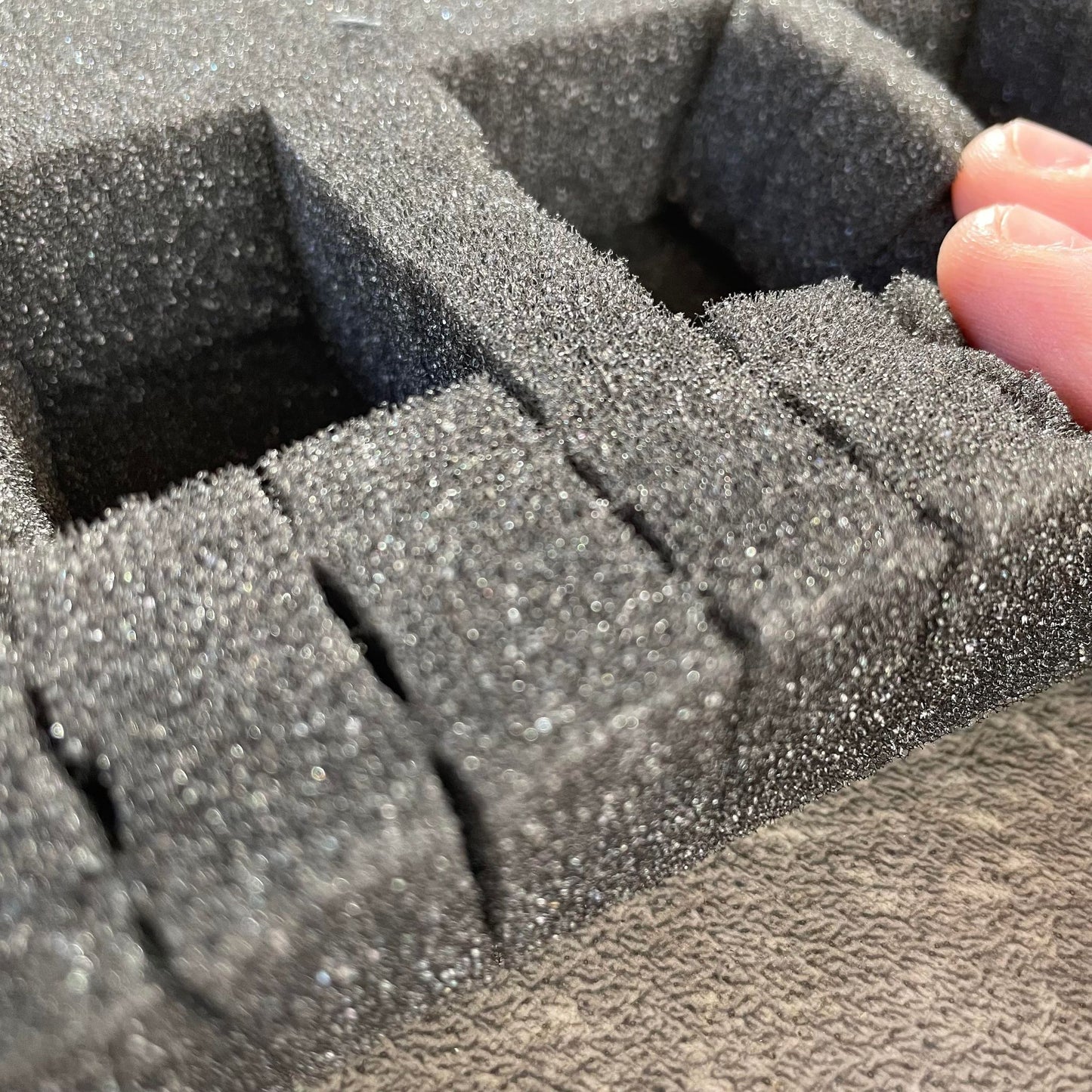 1 inch Pluck Foam tray (Seconds)