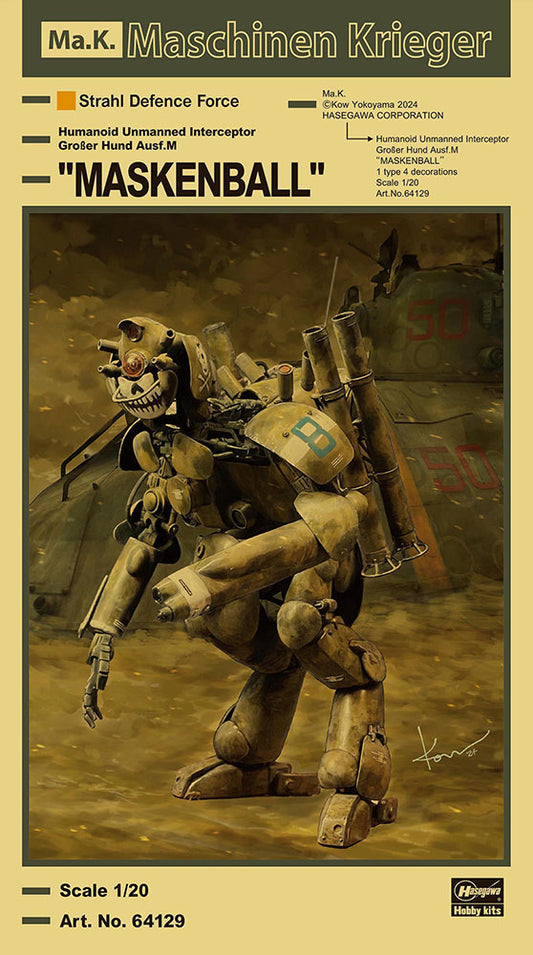 Hasegawa - 1/20 -Großer Hund - AUSf.M "Maskenball"