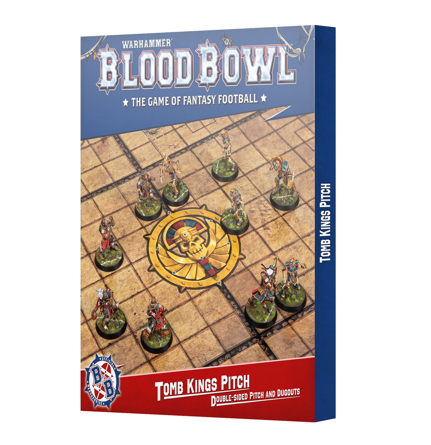Blood Bowl: Tomb Kings Team Pitch & Dugouts (Pre-Order 15/11/25)