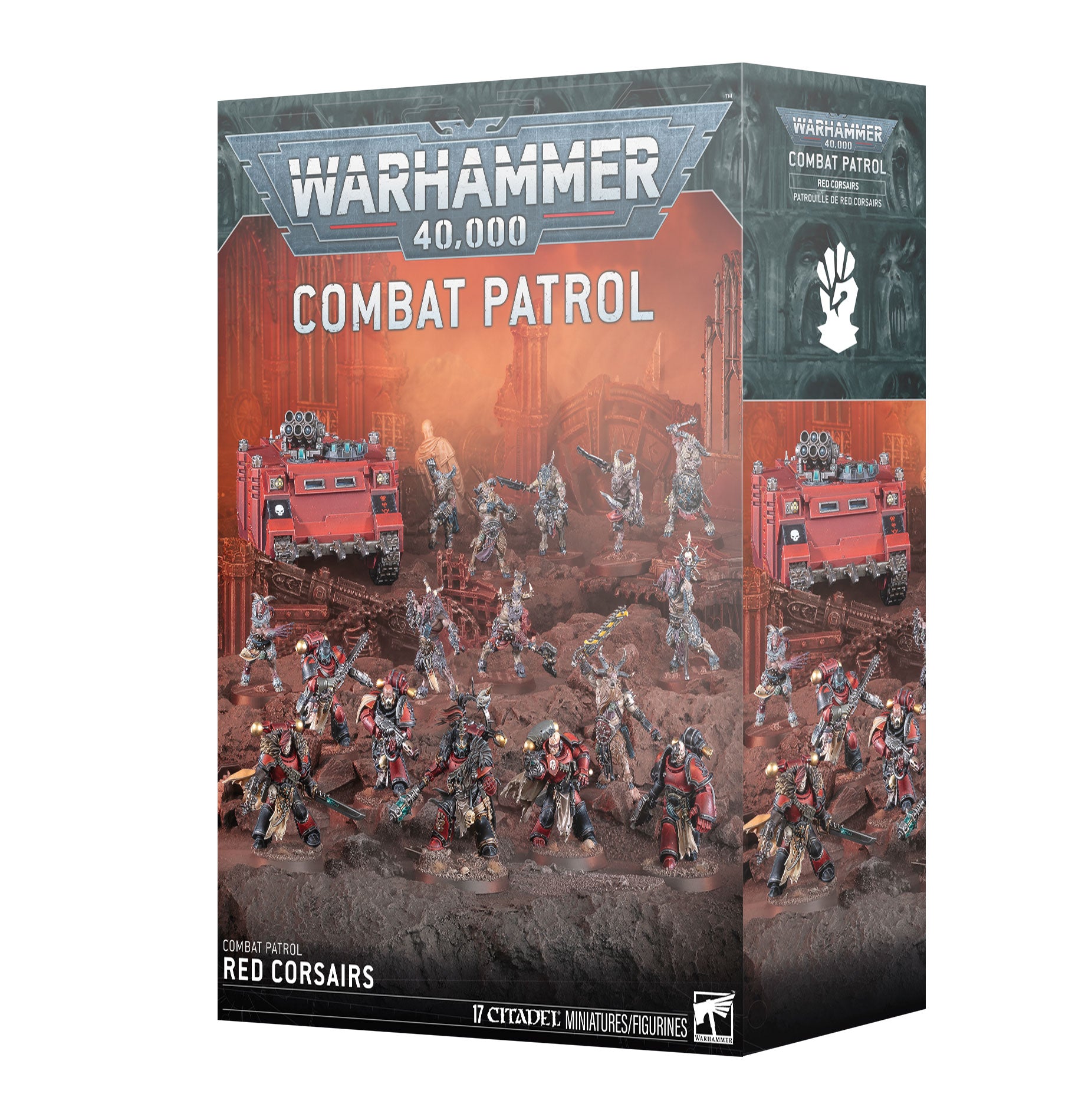 Extensie De Joc Warhammer 40000, Red Corsairs Reave-Captain Chaos Space Marines Games Workshop 23 Piese Gri 99120102222 Extensie De Joc Warhammer 40000, Red Corsairs Reave-Captain Chaos Space Marines Games Workshop 23 Piese Gri 99120102222