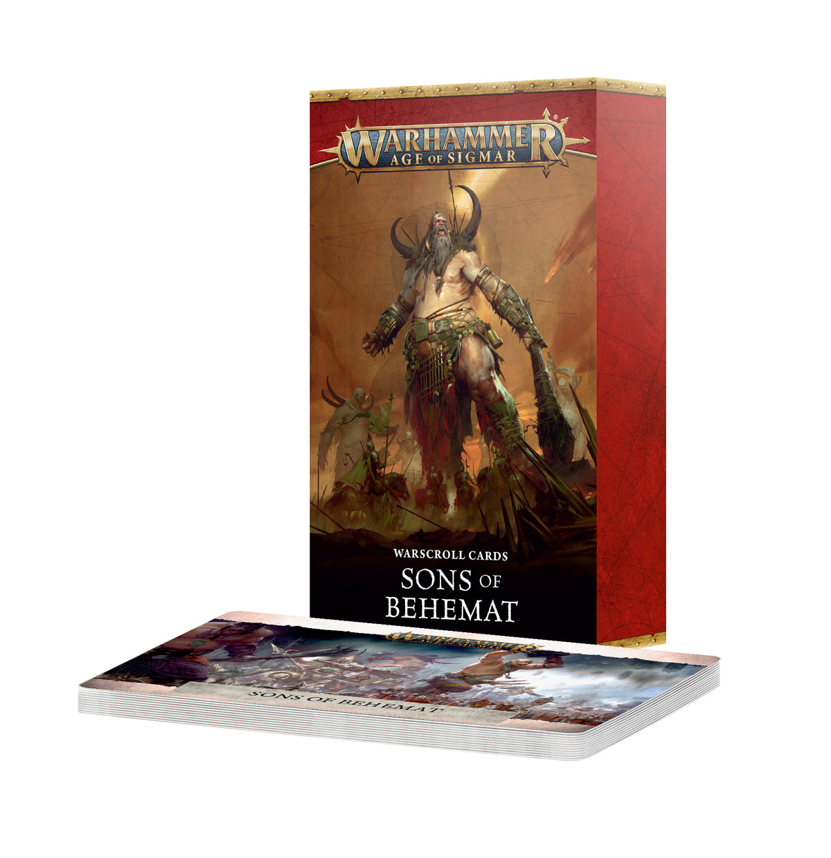 Warscroll Cards: Sons Of Behemat (Pre-Order 26/9/26)