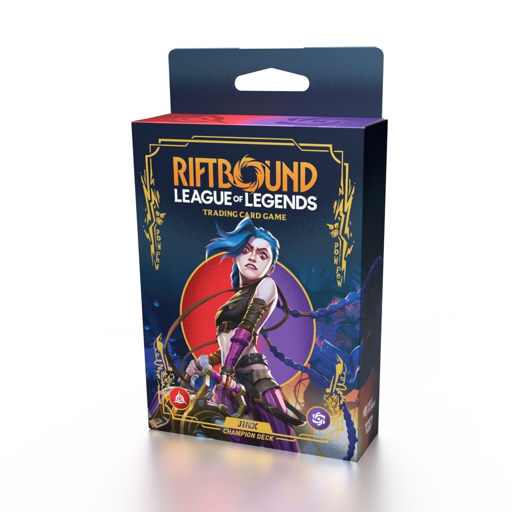 Riftbound: League of Legends TCG – Champion Deck Display – Set One: Origins – Jinx (Pre-Order)