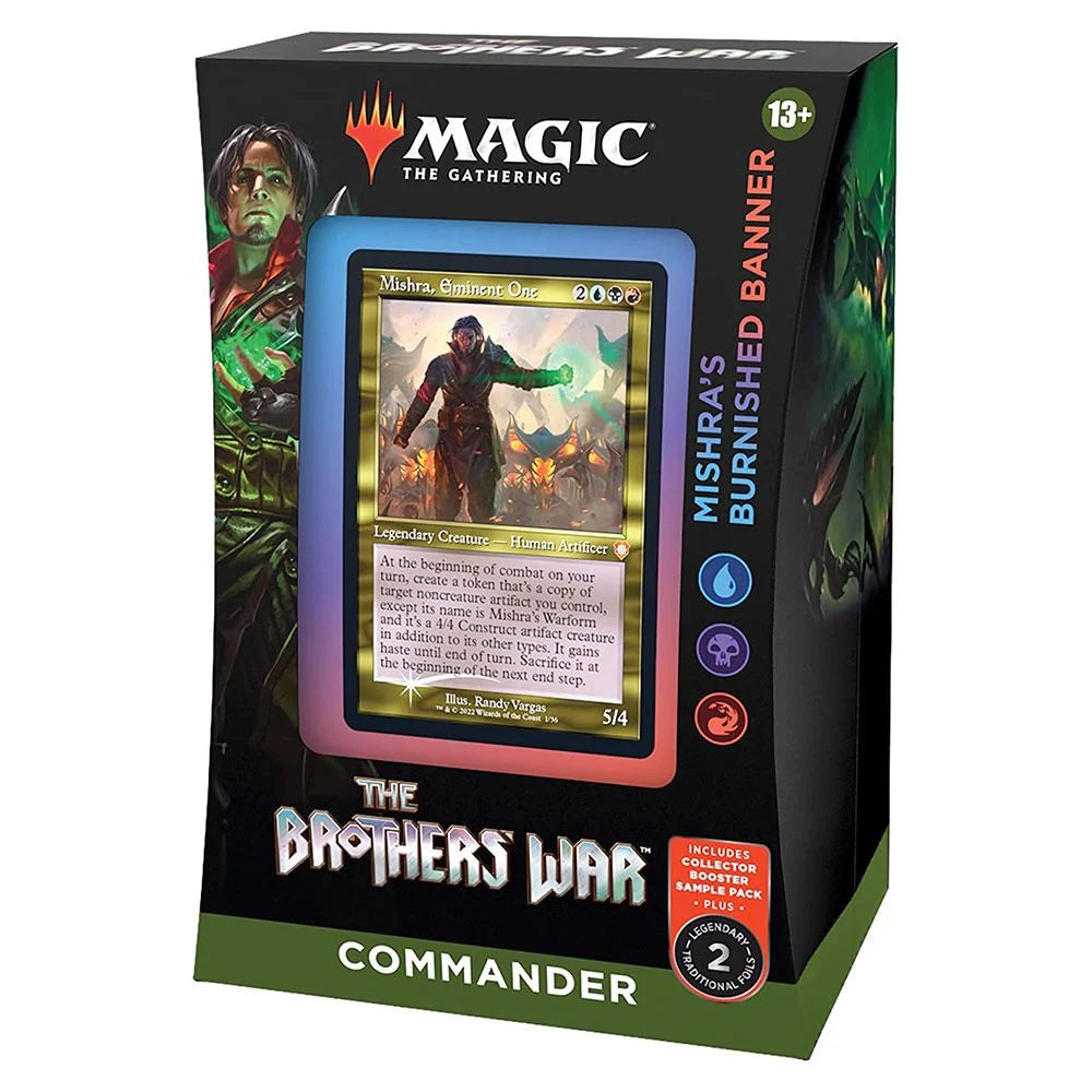 The Brothers War Mishras Burnished Banner Commander Deck