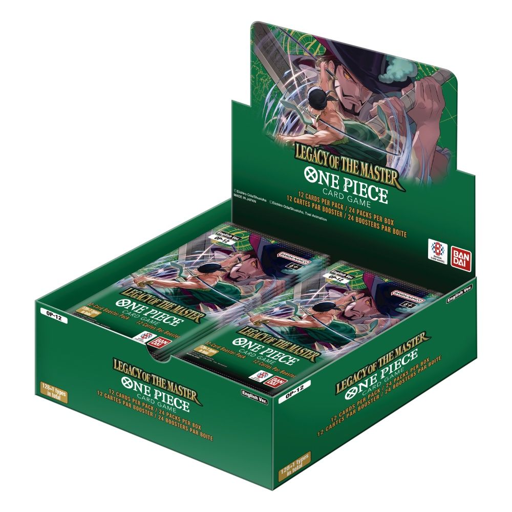 one piece card game display One Piece Card Game: Booster Display – Legacy Of The Master [OP-12] – The  Combat Company