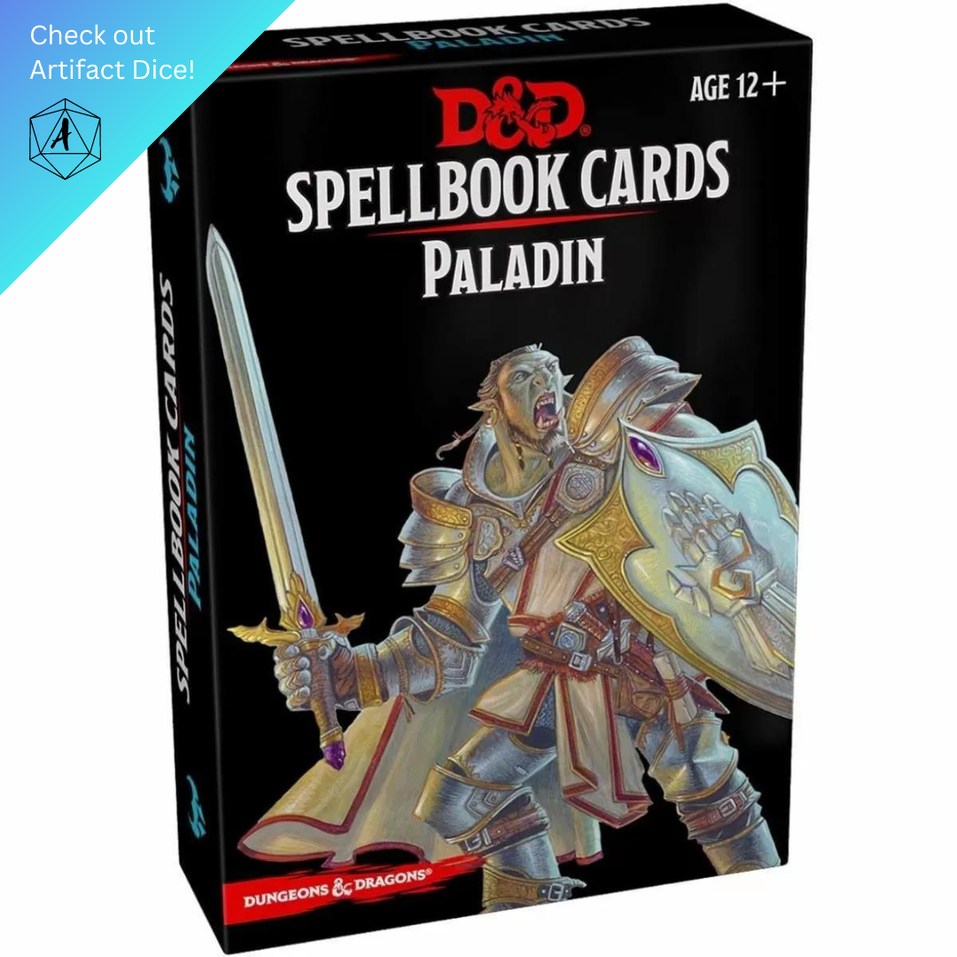 D&D Spellbook Cards: Paladin