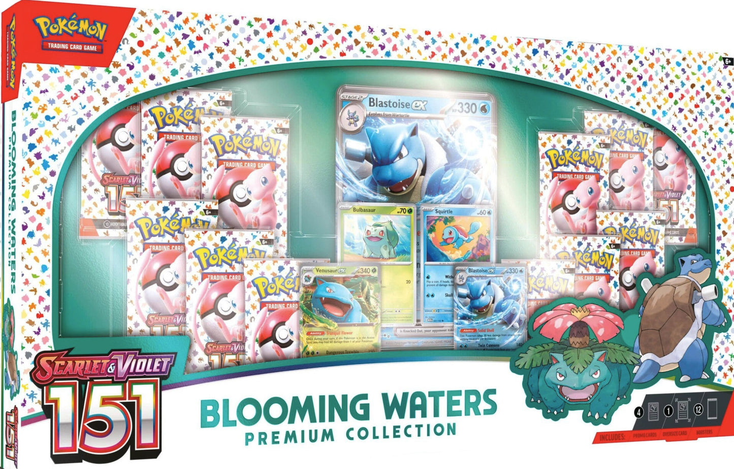 Pokemon TCG - 151 Blooming Waters Premium Collection