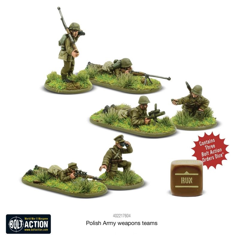 Polish Army Weapons Teams (Small Box)
