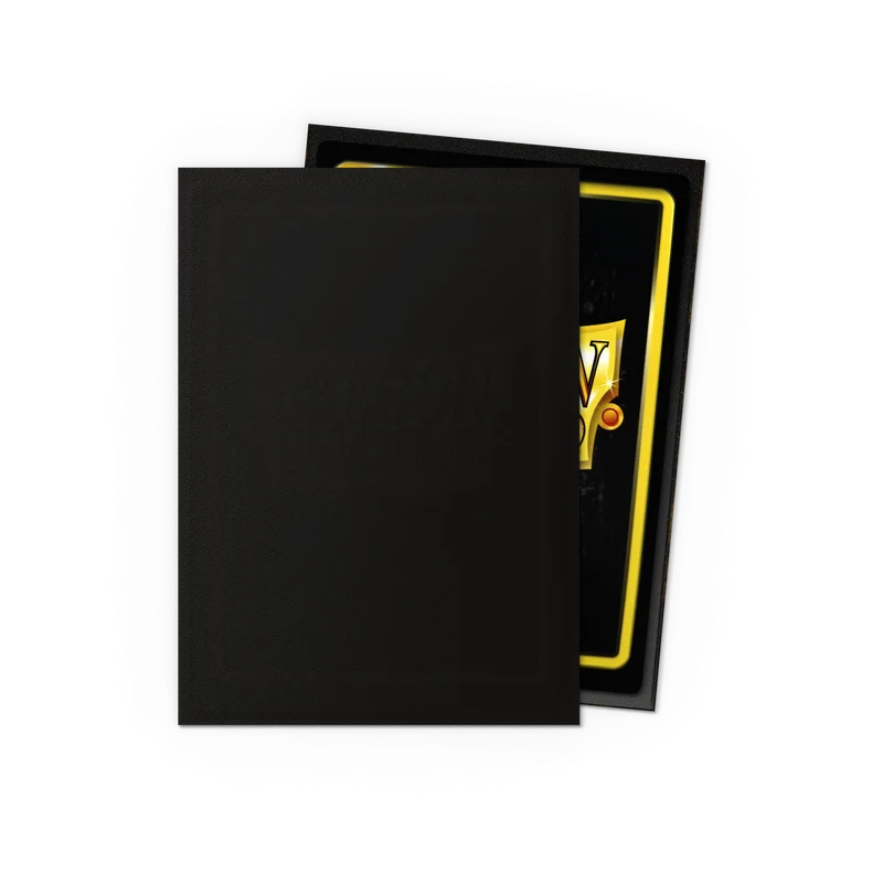 Sleeves - Dragon Shield - Box 100 - Jet MATTE